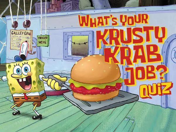 SpongeBob SquarePants: What's Your Krusty Krab Job? logo