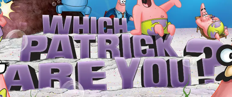 SpongeBob SquarePants: Which Patrick Are You? logo