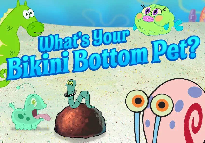 SpongeBob SquarePants: Who's Your Bikini Bottom Pet? logo
