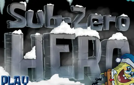 SpongeBob: Sub-Zero Hero logo
