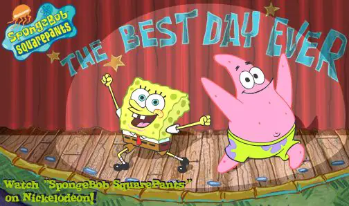 SpongeBob: The Best Day Ever logo
