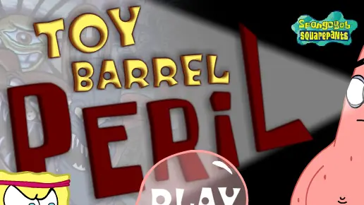 SpongeBob: Toy Barrel Peril logo