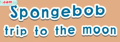 Spongebob trip to the moon logo