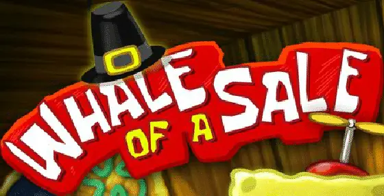 SpongeBob: Whale of a Sale logo