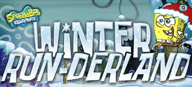 SpongeBob: Winter RUN-derland logo