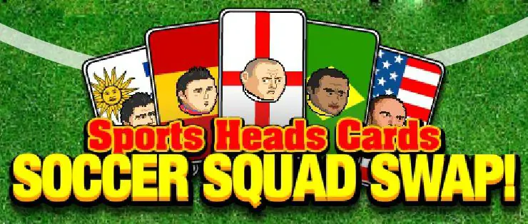 Sports Heads Cards: Soccer Squad Swap! logo