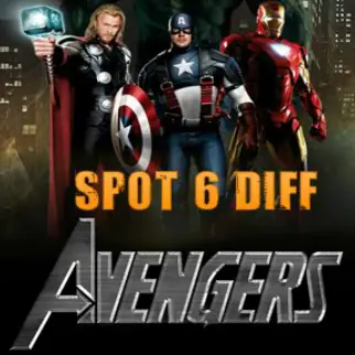 Spot 6 Diff Avengers logo