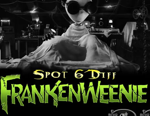 Spot 6 Diff Frankenweenie logo
