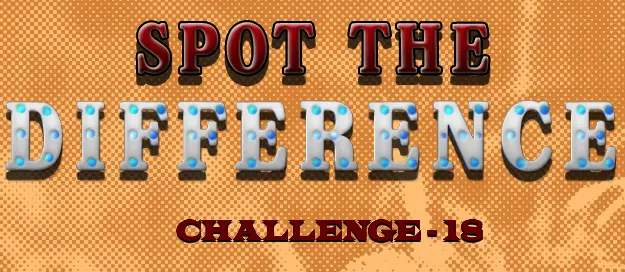 Spot the Difference Challenge - 18 logo