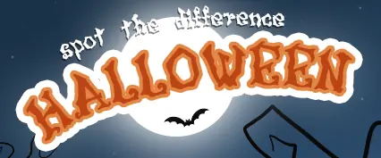 Spot the Difference - Halloween logo