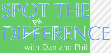 Spot the Difference with Dan and Phil logo
