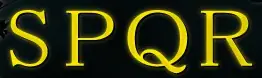 SPQR Episode 1 logo