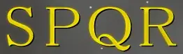 SPQR Episode 13 logo
