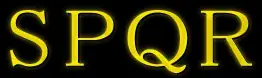 SPQR Episode 14 logo