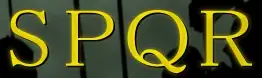 SPQR Episode 3 logo