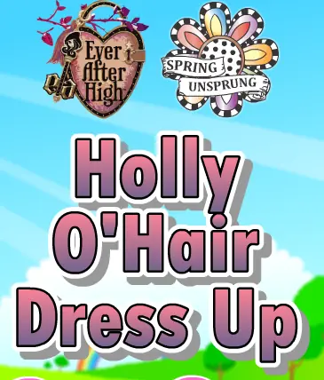 Spring Unsprung Holly O'Hair Dress Up logo