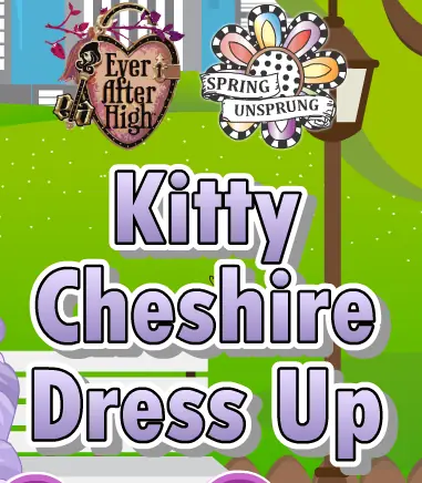 Spring Unsprung Kitty Cheshire Dress Up logo