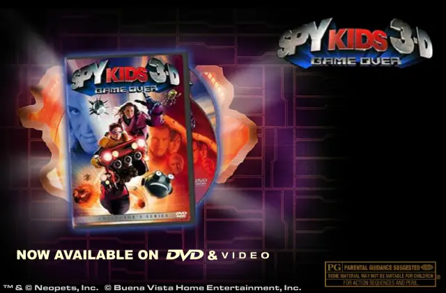 Spy Kids 3D: Game Over logo