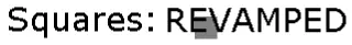 Squares: Revamped logo