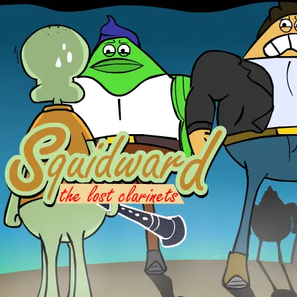 Squidward - The Lost Clarinets logo