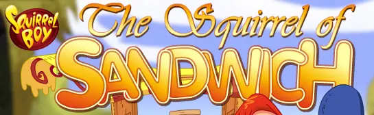 Squirrel Boy: The Squirrel of Sandwich logo