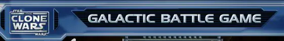 Star Wars: The Clone Wars - Galactic Battle Game logo