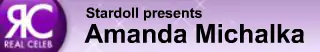 Stardoll presents Amanda Michalka logo