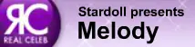 Stardoll presents Melody Thornton logo