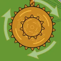 Steampunk Idle Spinner logo