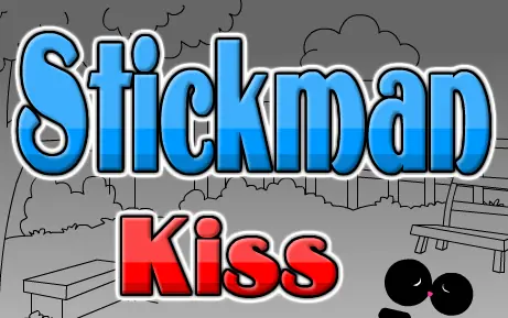 Stickman Kiss logo