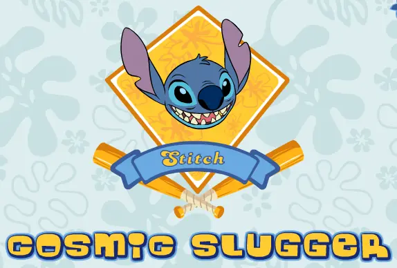 Stitch: Cosmic Slugger logo