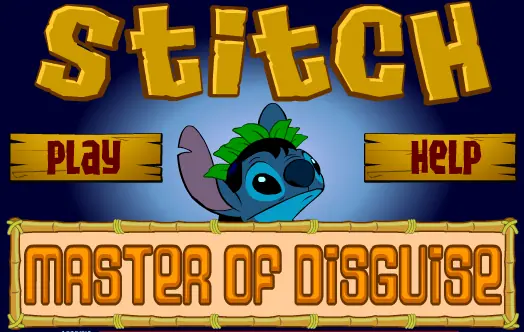 Stitch: Master of Disguise logo