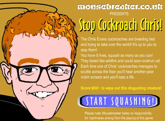 Stop Cockroach Chris! logo
