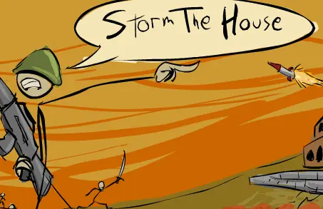Storm the House logo