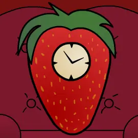 Strawberry Clock Says... logo