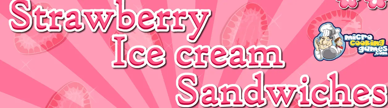 Strawberry Ice Cream Sandwiches logo