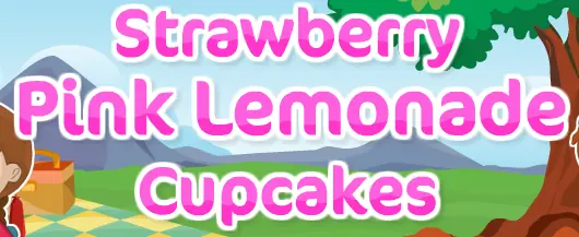 Strawberry Pink Lemonade Cupcakes logo