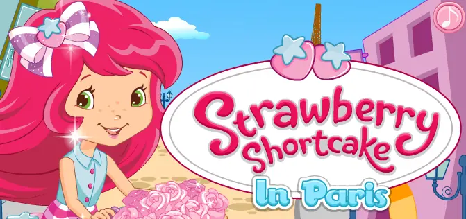 Strawberry Shortcake In Paris logo