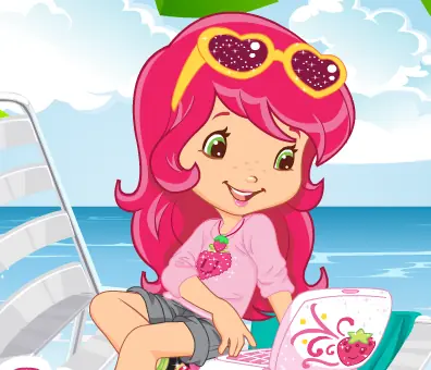 Strawberry Shortcake in Sweet Network logo