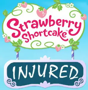Strawberry Shortcake Injured logo