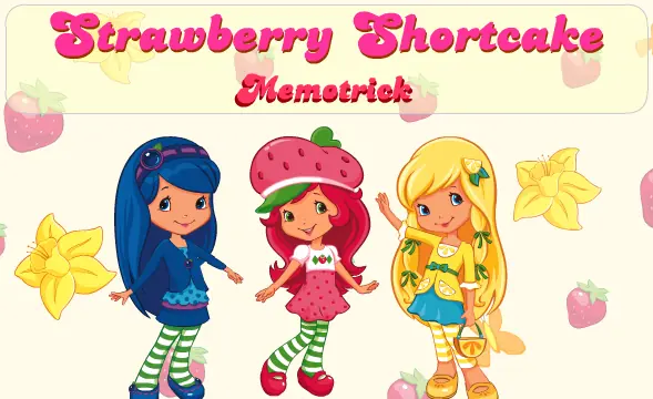 Strawberry Shortcake Memotrick logo