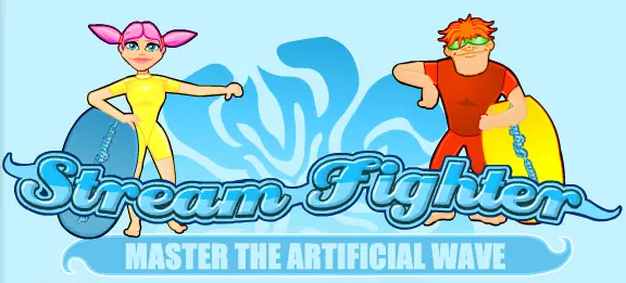Stream Fighter: Master the Artificial Wave logo