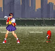 Street Fighter X Sonic logo