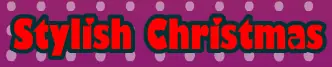 Stylish Christmas logo