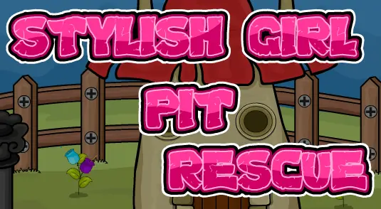 Stylish Girl Pit Rescue logo