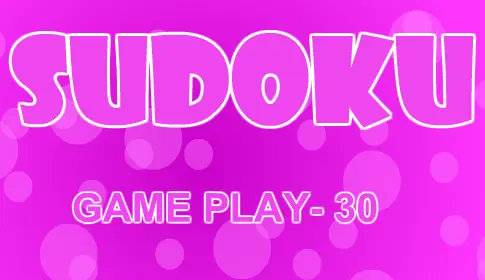 Sudoku Game Play - 30 logo