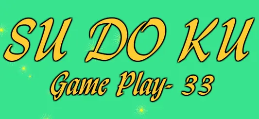 Sudoku Game Play - 33 logo