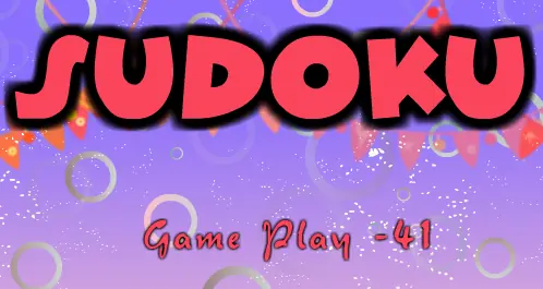 Sudoku Game Play - 41 logo