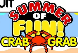 Summer of Fun! Crab Grab logo