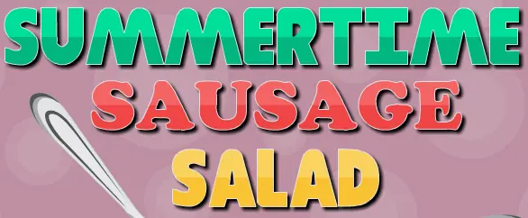 Summertime Sausage Salad logo